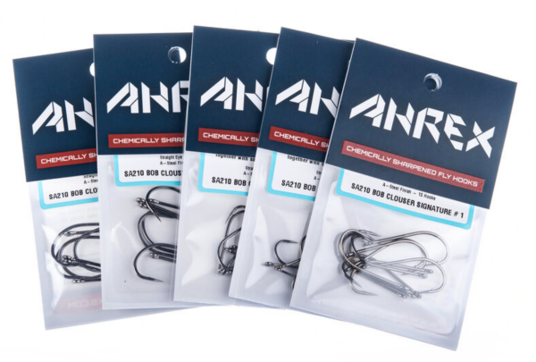 Ahrex SA210 Bob Clouser Signature Fly Tying Hook Packages Ahrex SA210 Bob Clouser Signature Fly Tying Hook Packages